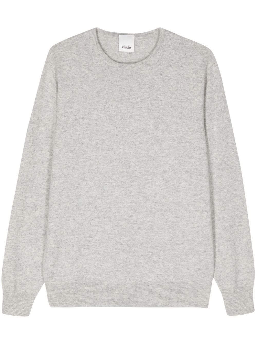 long-sleeved cashmere jumper - 1
