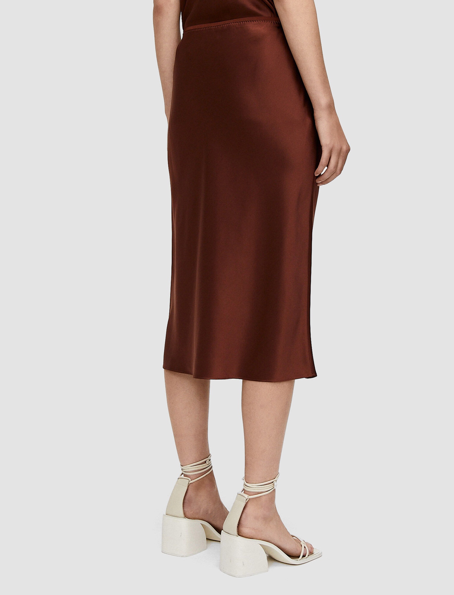 Silk Satin Isaak Skirt - 3