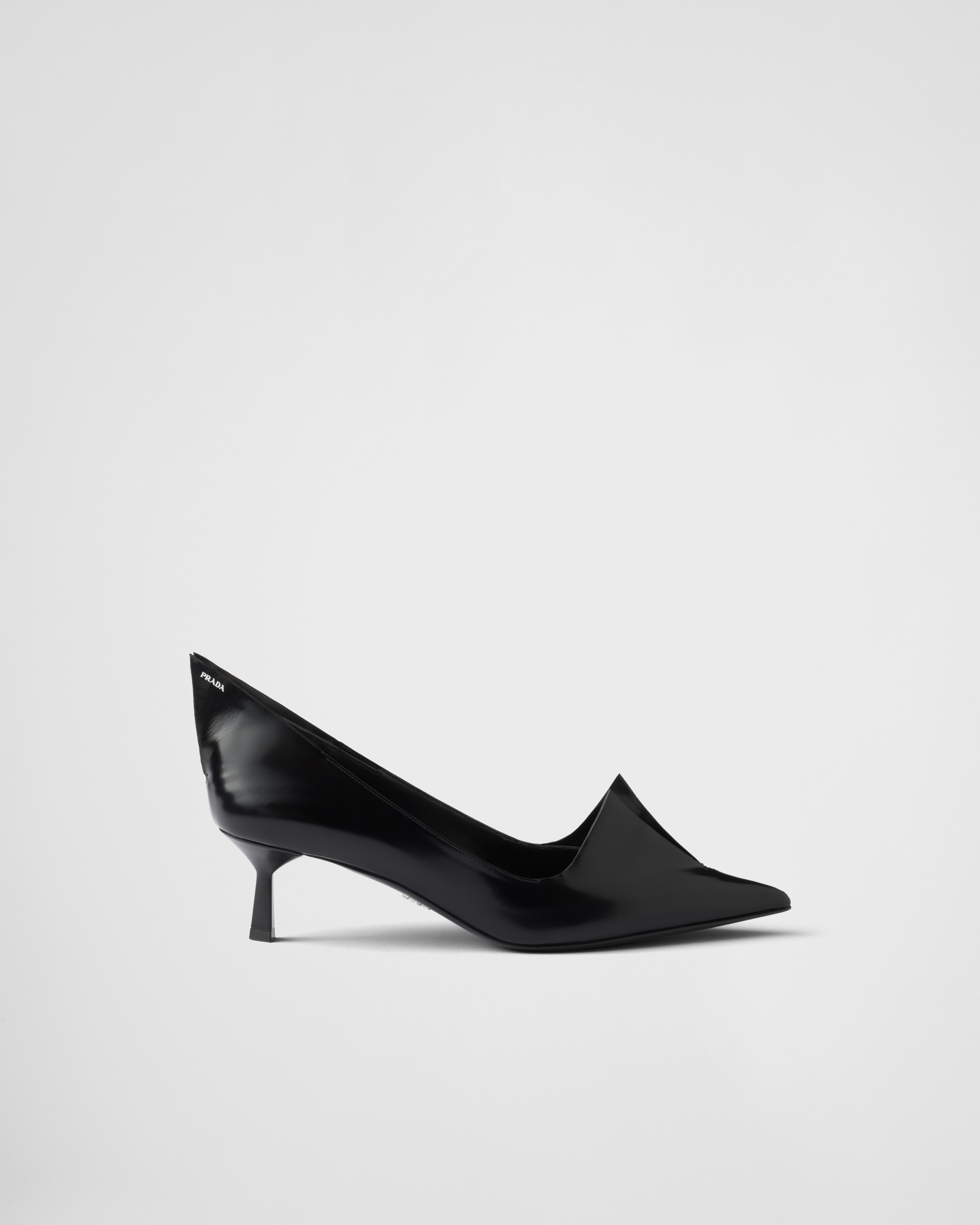 Brushed leather pumps - 2
