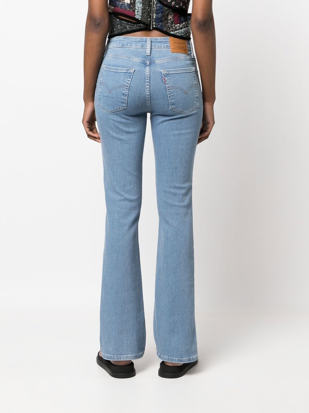 high-rise flared jeans - 4