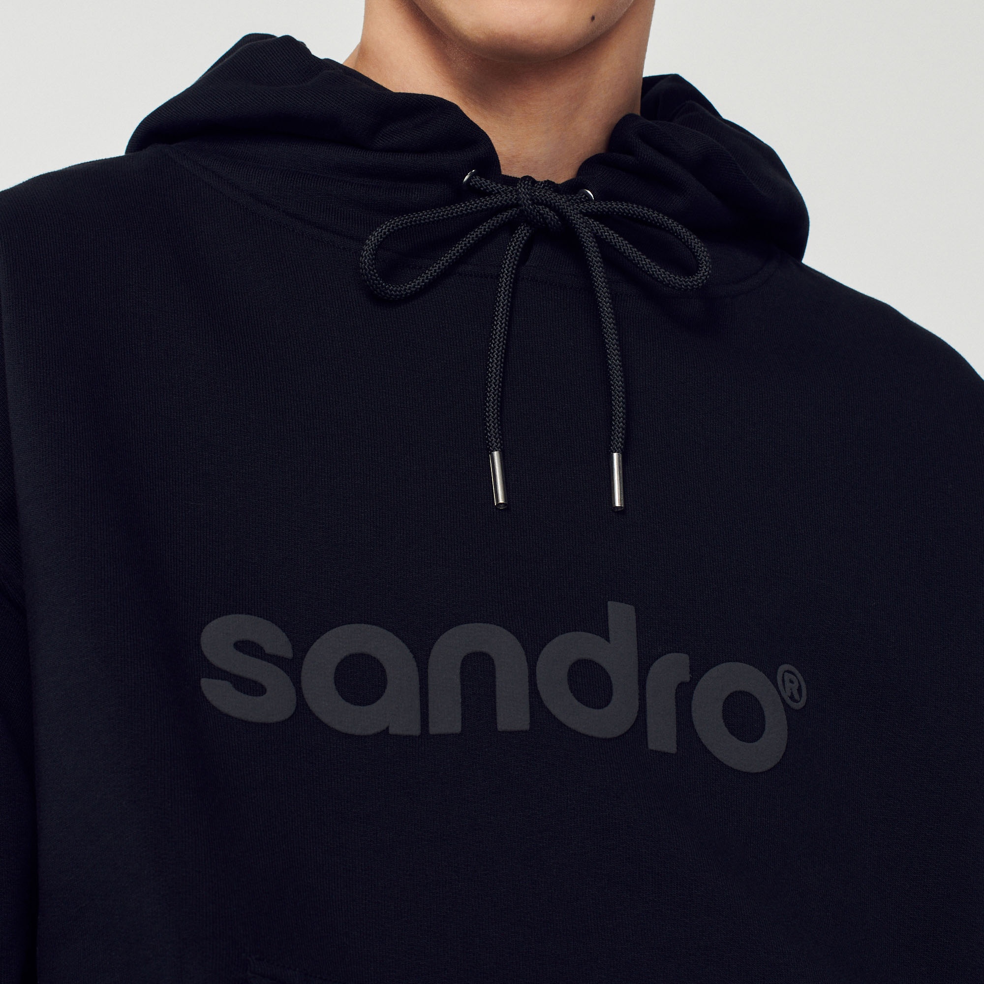 Oversized logo hoodie - 4