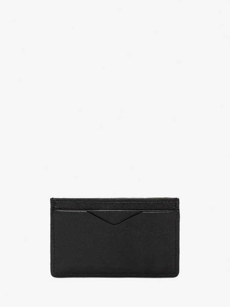 Men's Leather Card Holder in Black 3