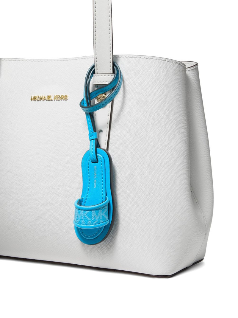 logo-print sandal charm 3