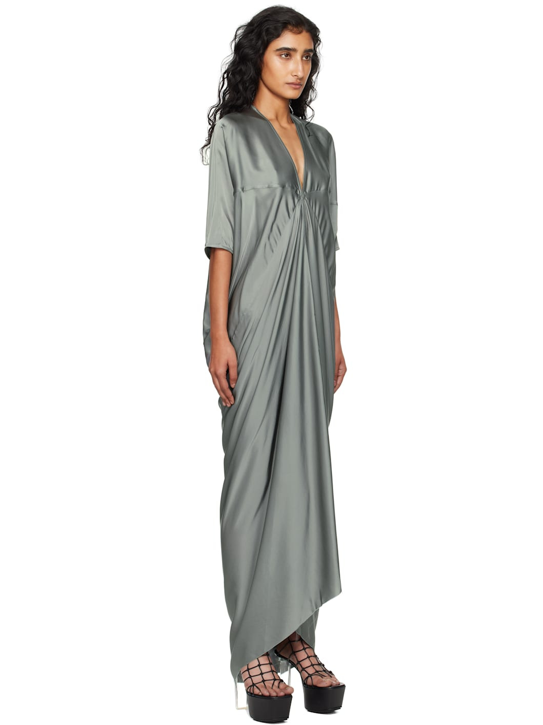 Gray Concordians Kite Maxi Dress - 2