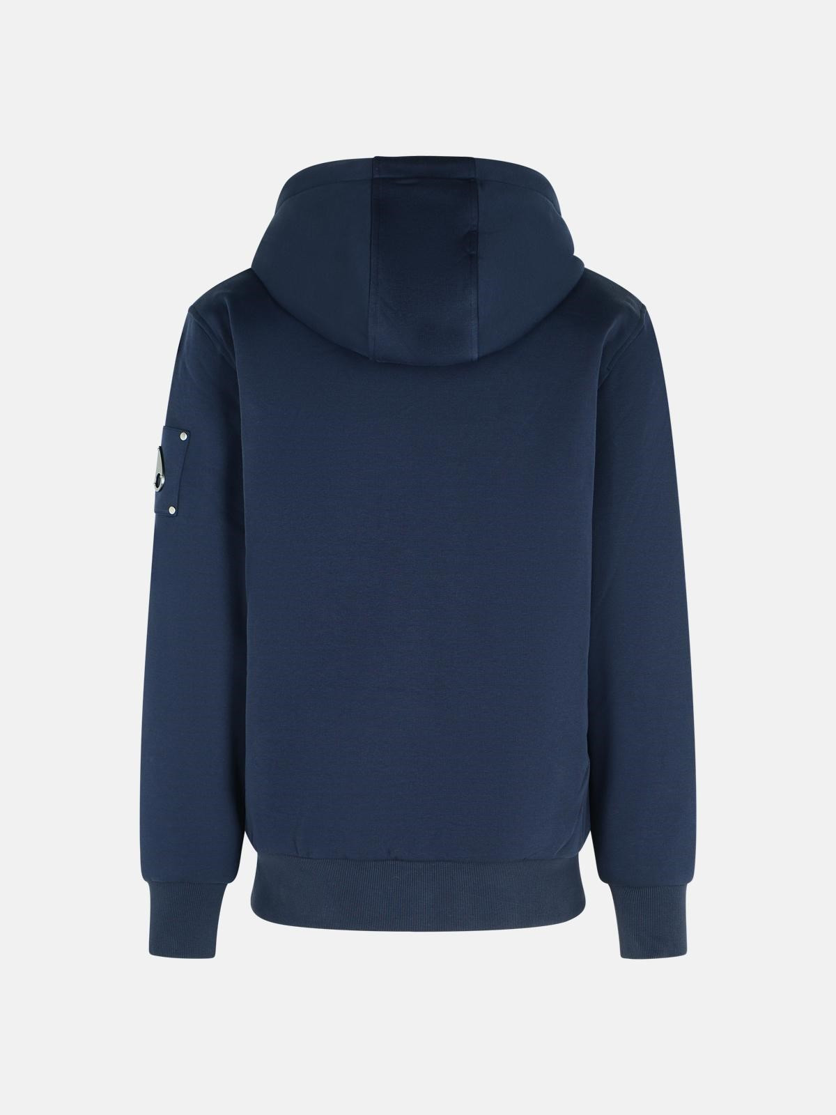 'BUNNY' NAVY COTTON BLEND SWEATSHIRT - 3