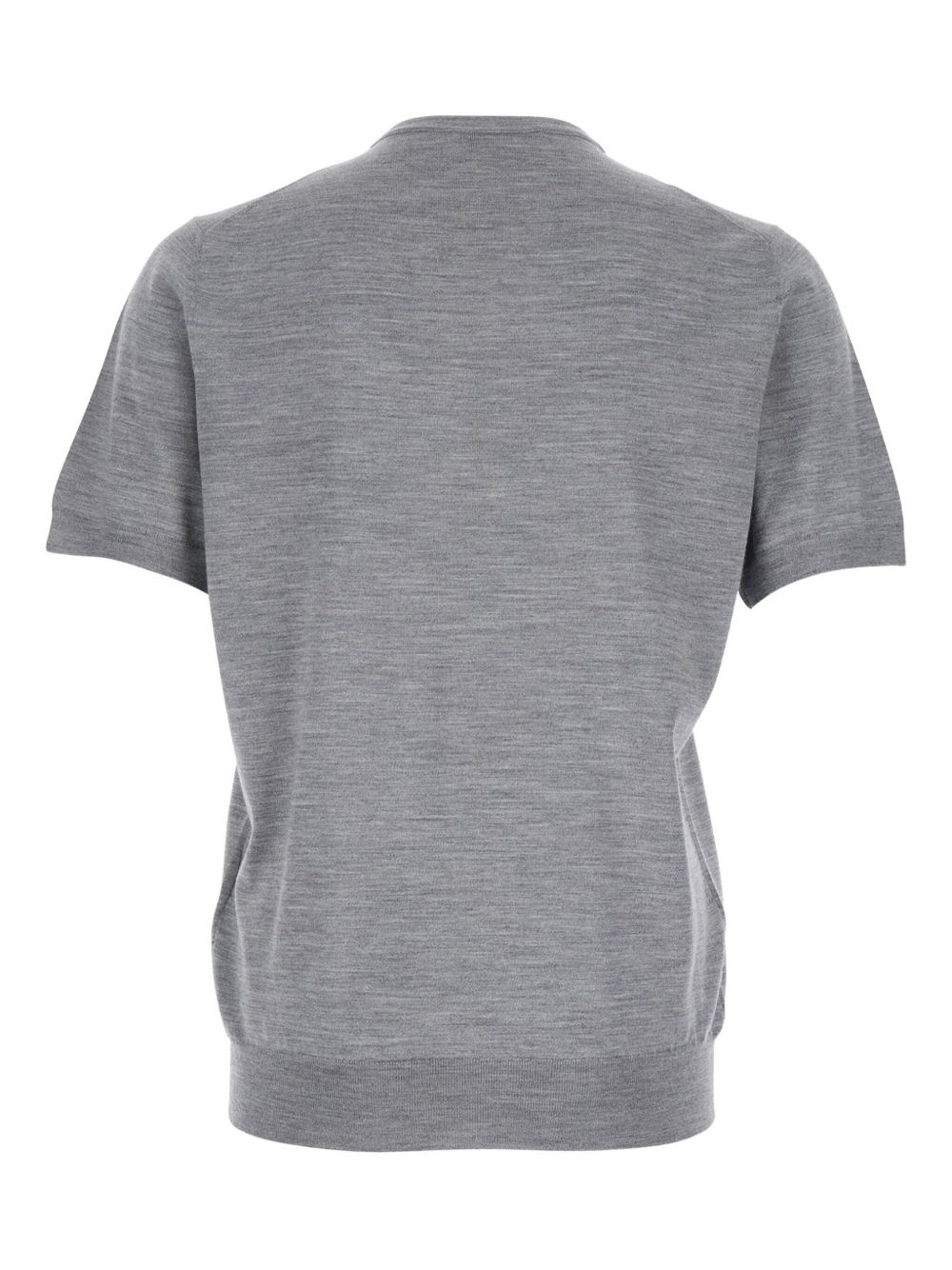 fine-ribbed T-shirt - 2