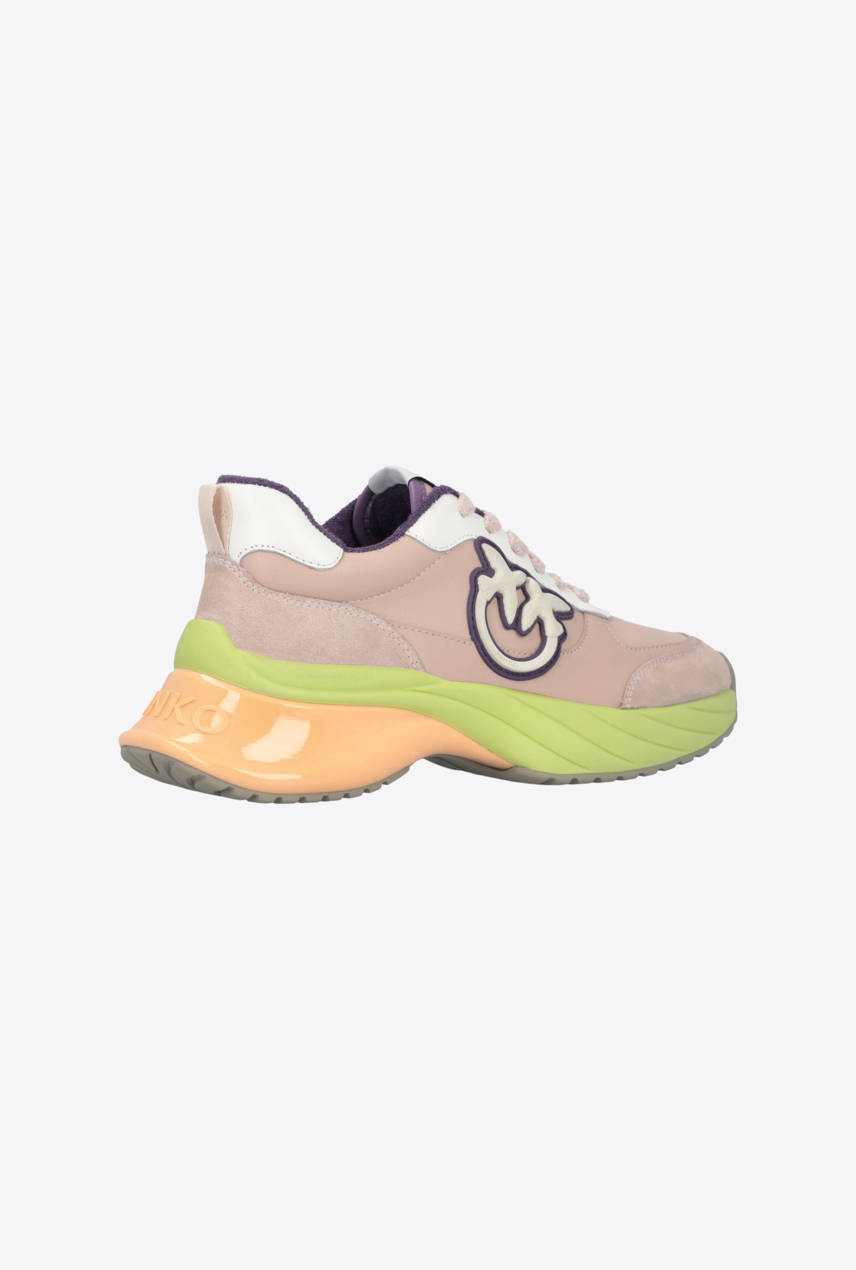 MULTICOLOURED ARIEL SNEAKERS WITH SUEDE DETAILS - 3