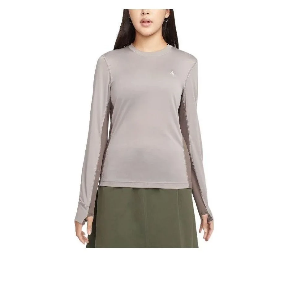 (WMNS) Nike ACG Dri-FIT ADV Goat Rocks Long Sleeve T-shirt Asia Sizing 'Grey' DQ5853-087 - 1