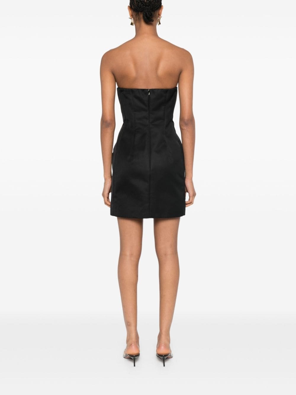 square-neck dress - 4