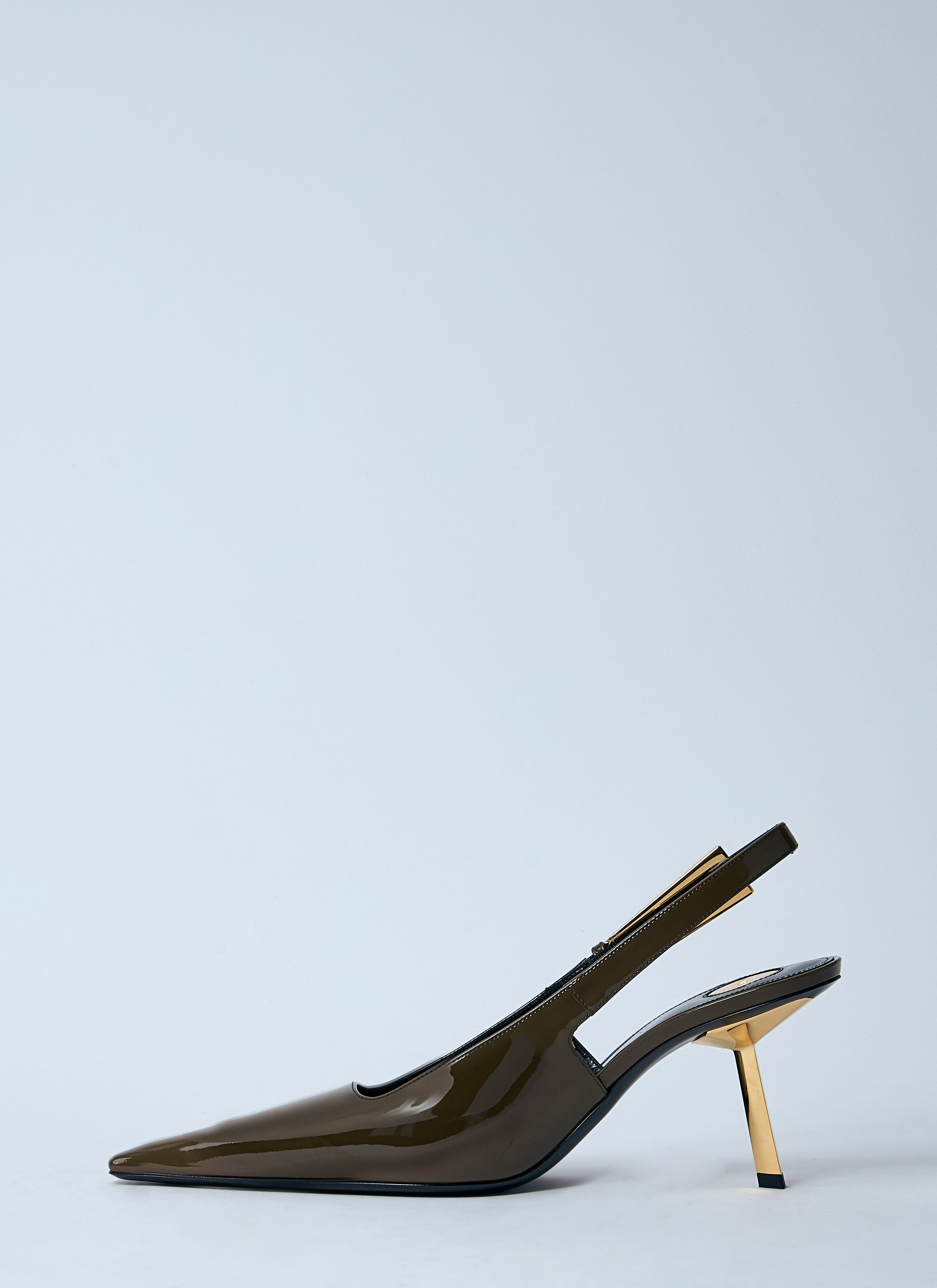 Saint Laurent Women Lee Slingback Pumps - 4