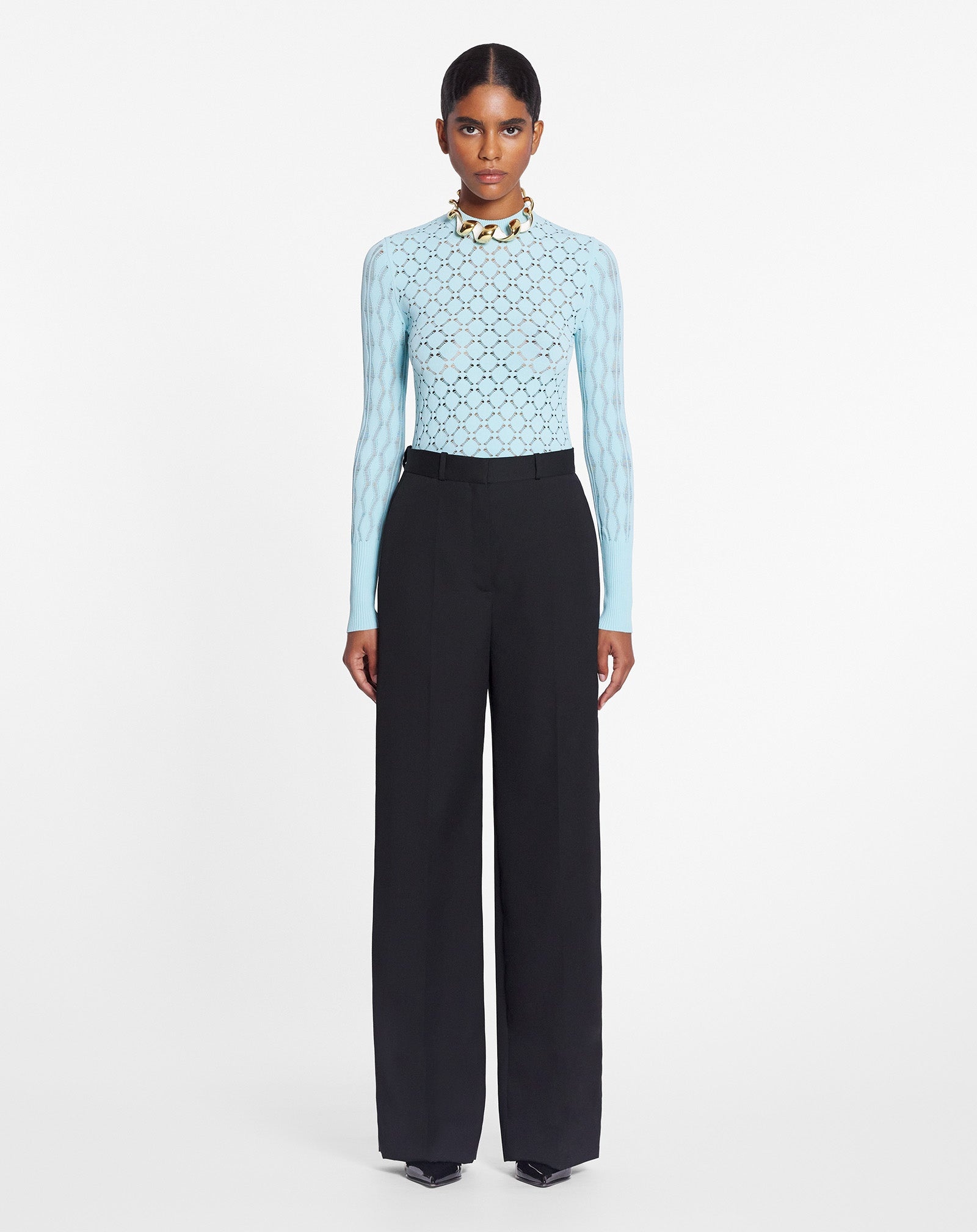 BODYCON LONG-SLEEVED TOP - 2