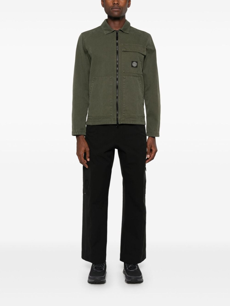 Stone Island Compass-motif shirt outlook