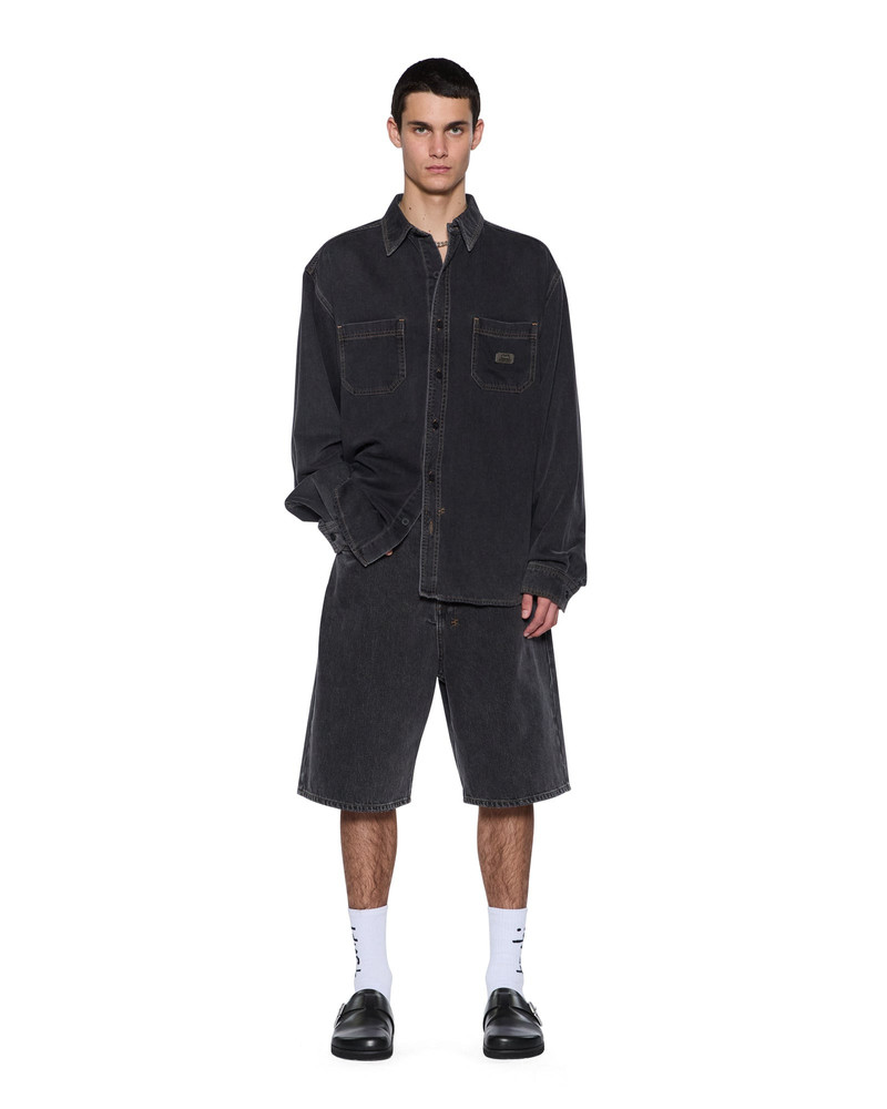 Ksubi VULTURE DENIM LS SHIRT BAXTER BLACK outlook