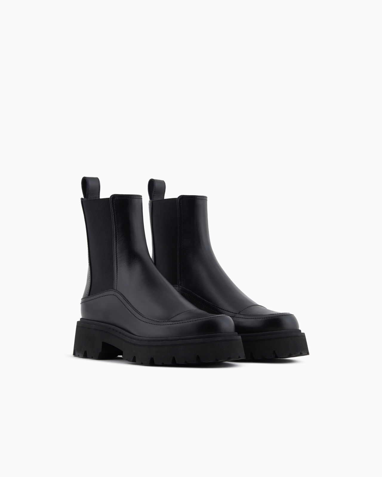 LEATHER BEATLE BOOTS - 2