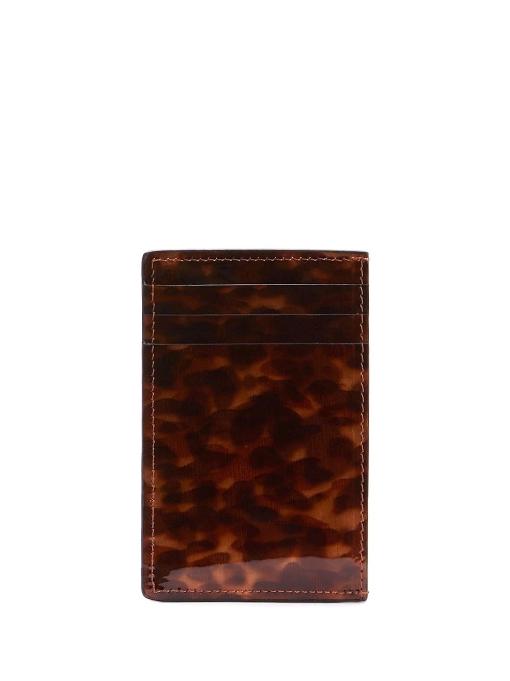 Albert tortoiseshell-effect cardholder - 2