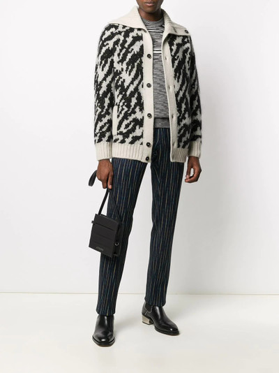 Missoni distorted stripe pattern jumper outlook