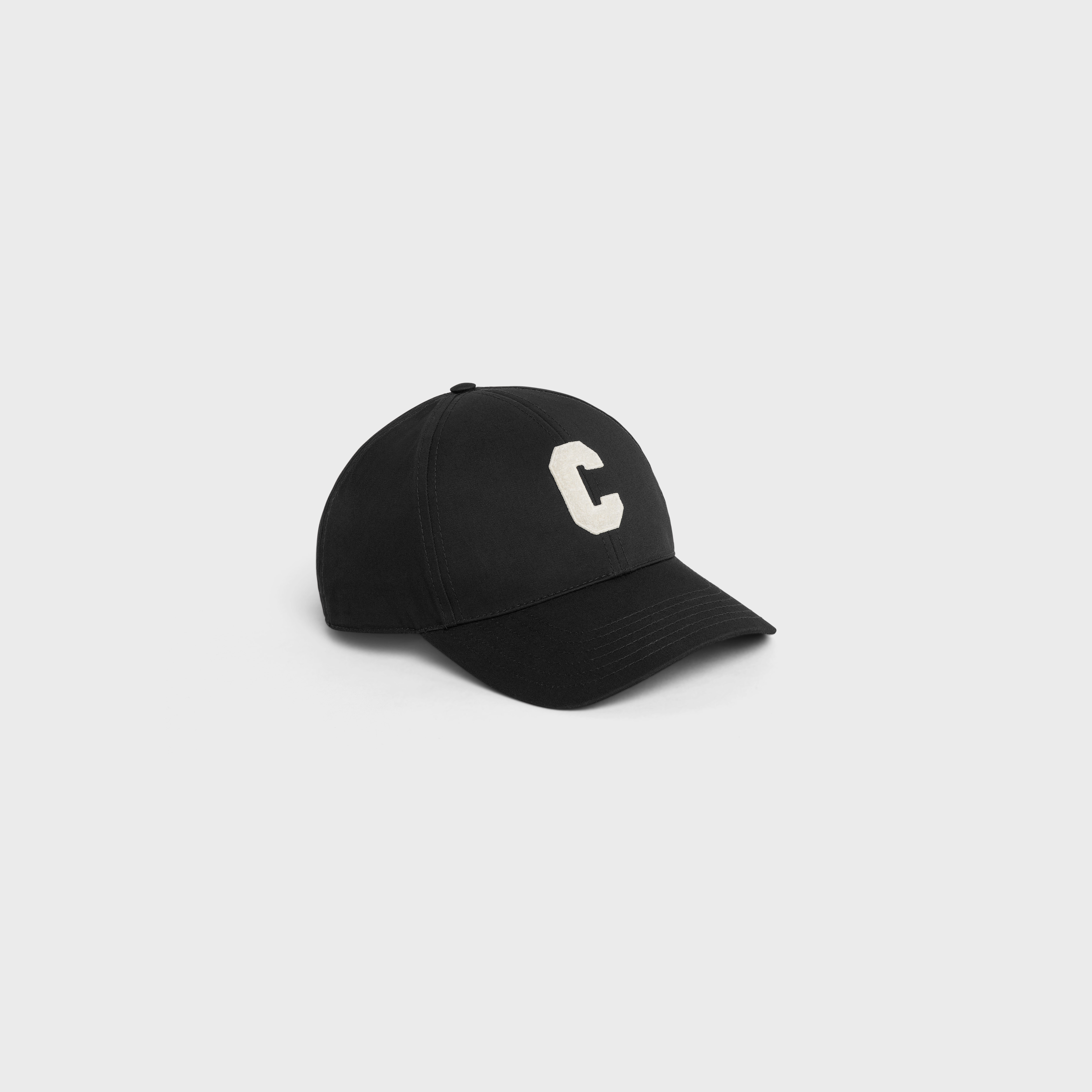 Initial baseball cap in cotton - 1