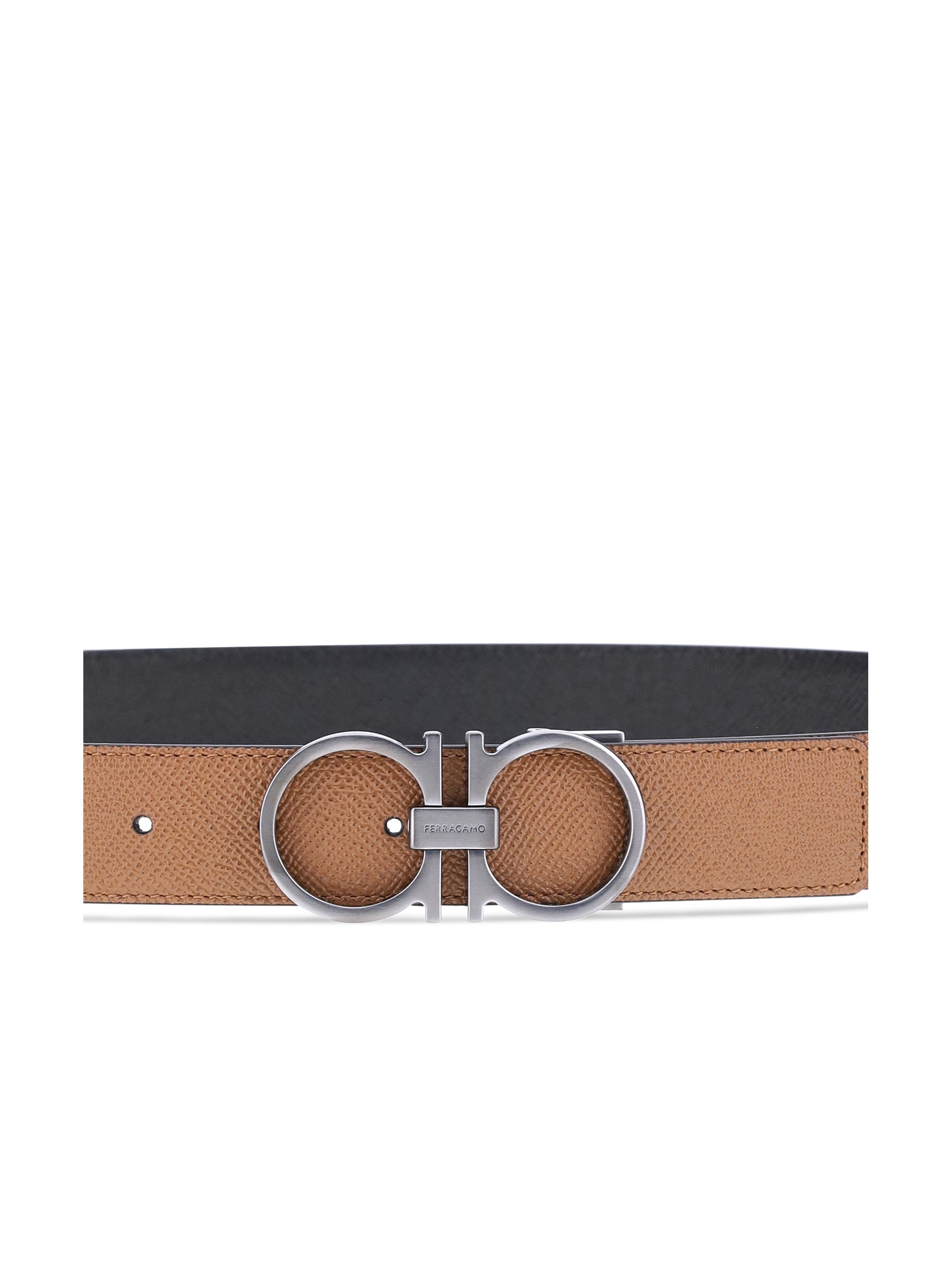 Ferragamo Men Gancini Reversible Belt - 3