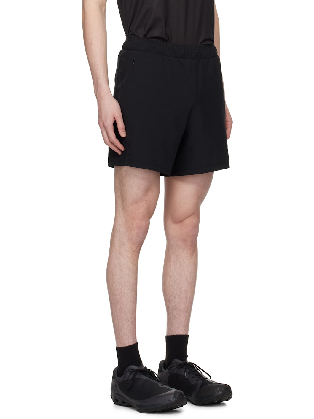 Black 7in Training Shorts - 2