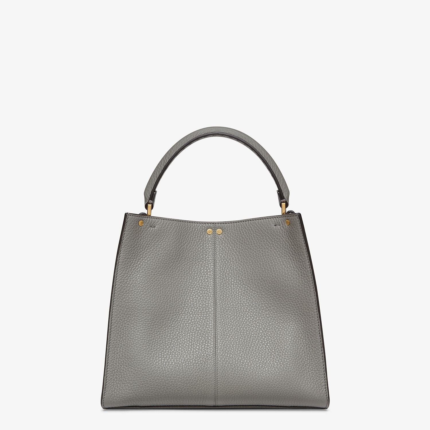 Gray Cuoio Romano leather bag - 4