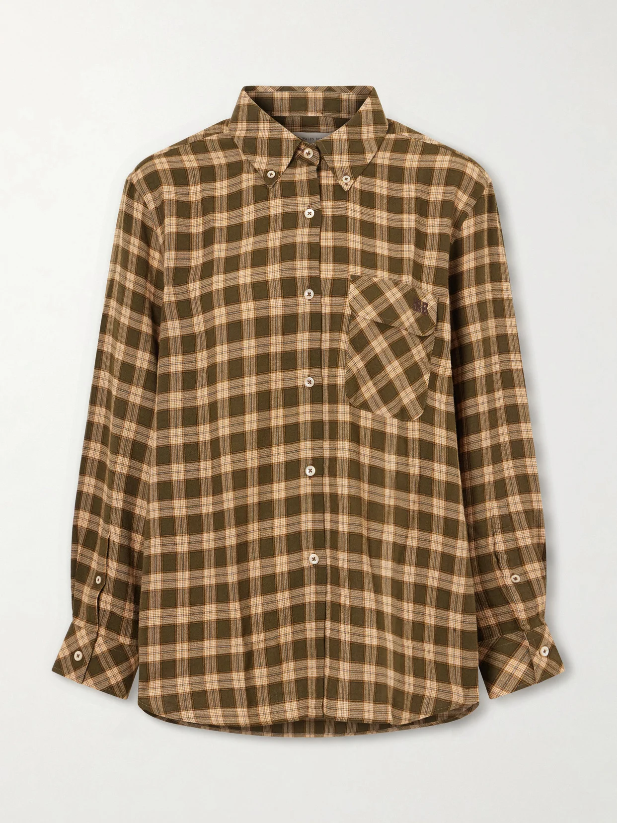 Ritual Checked Flannel Shirt - 1