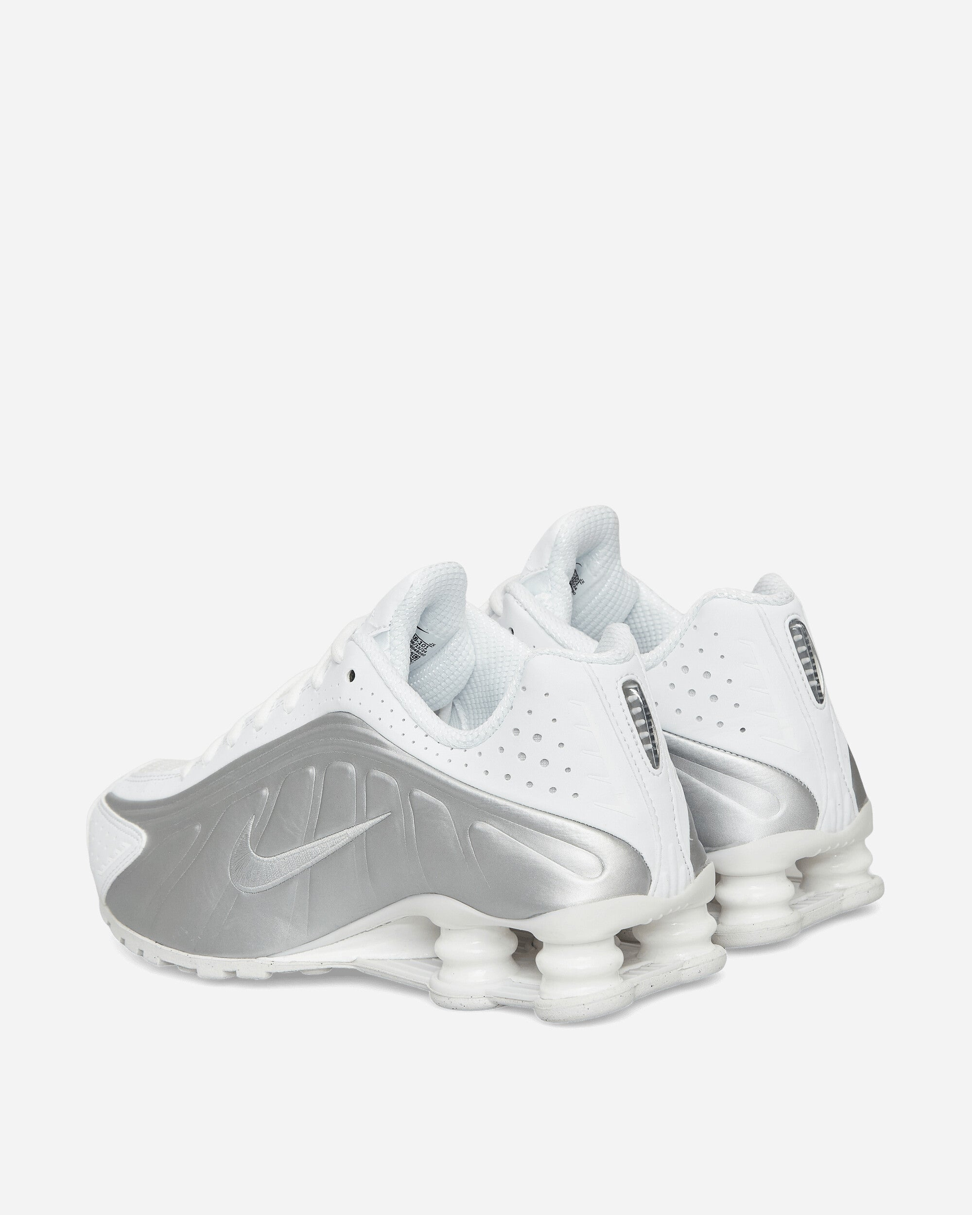 Shox R4 Sneakers White / Metallic Silver - 4
