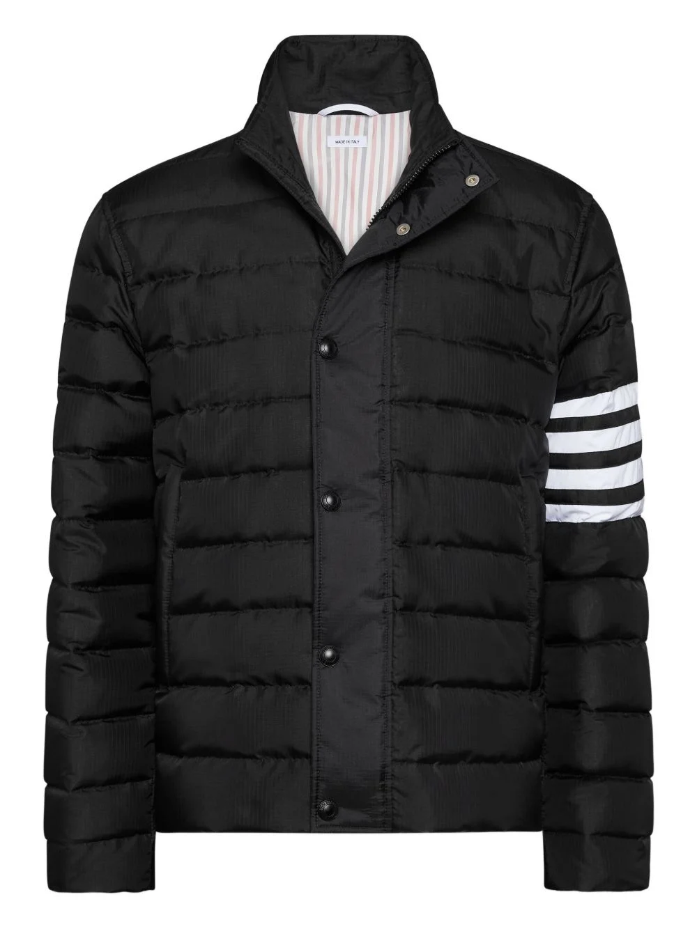four-bar stripe-detail jacket - 1