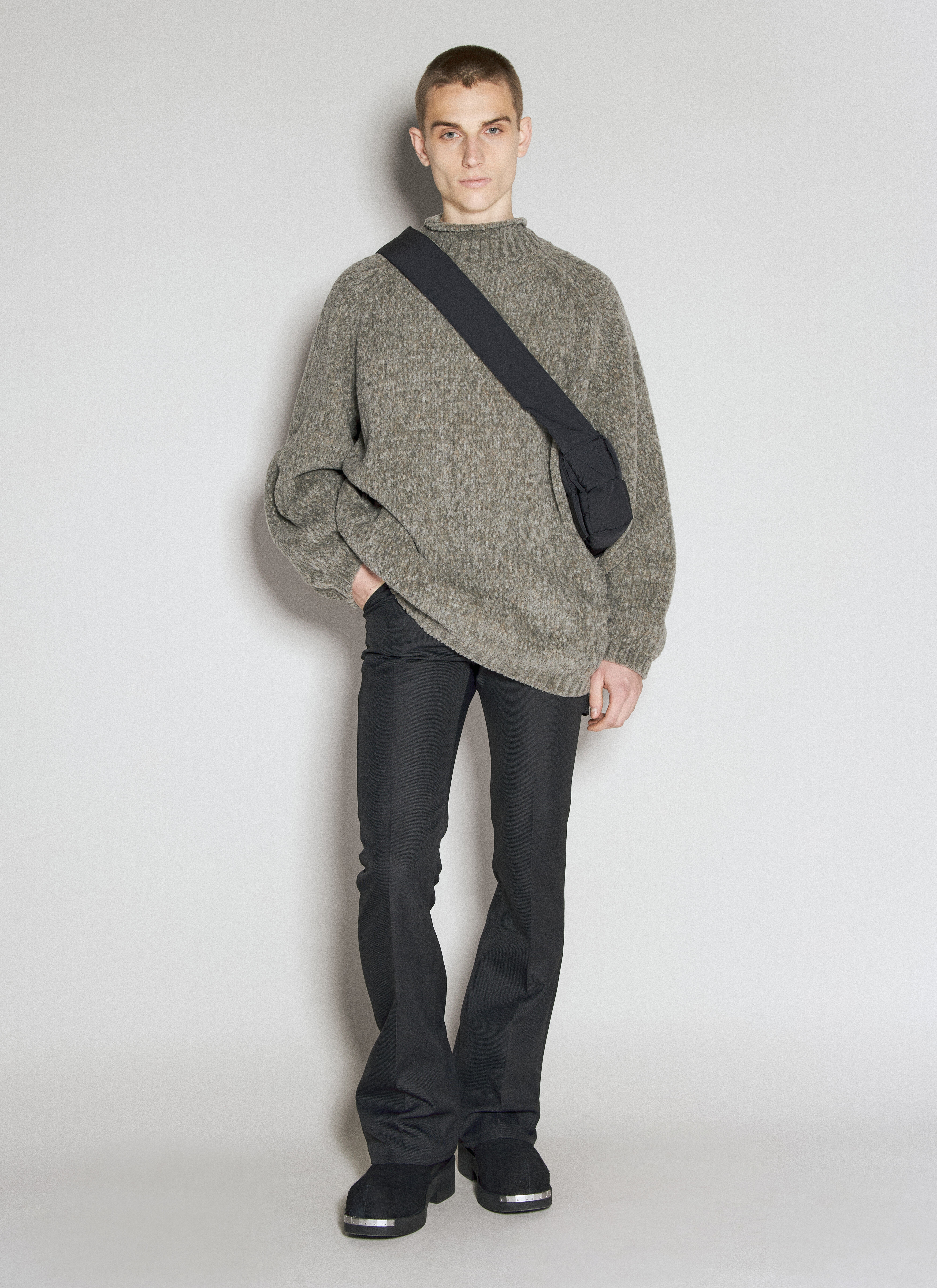 High Neck Sweater - 4