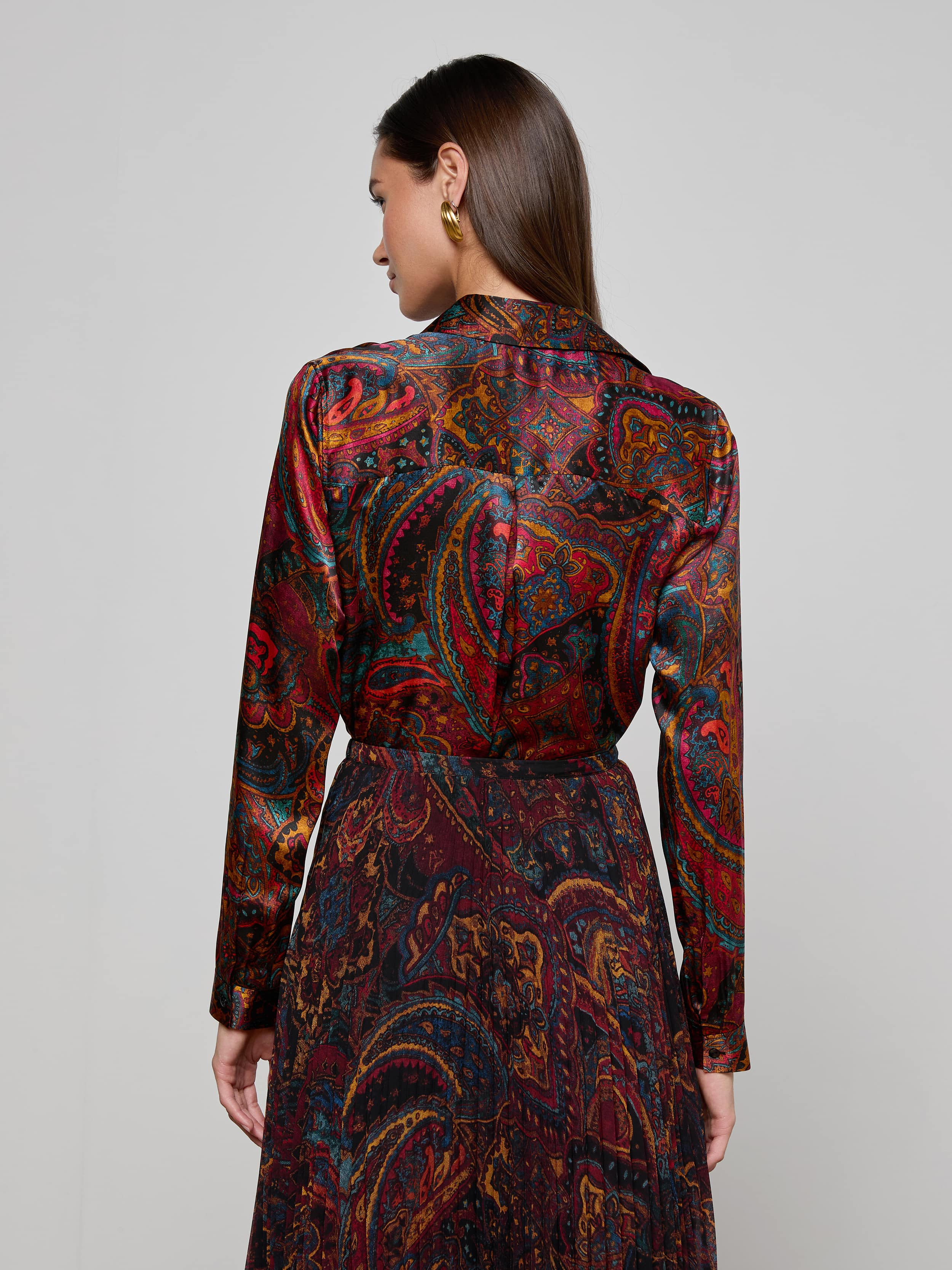 Tyler Silk Blouse - 5