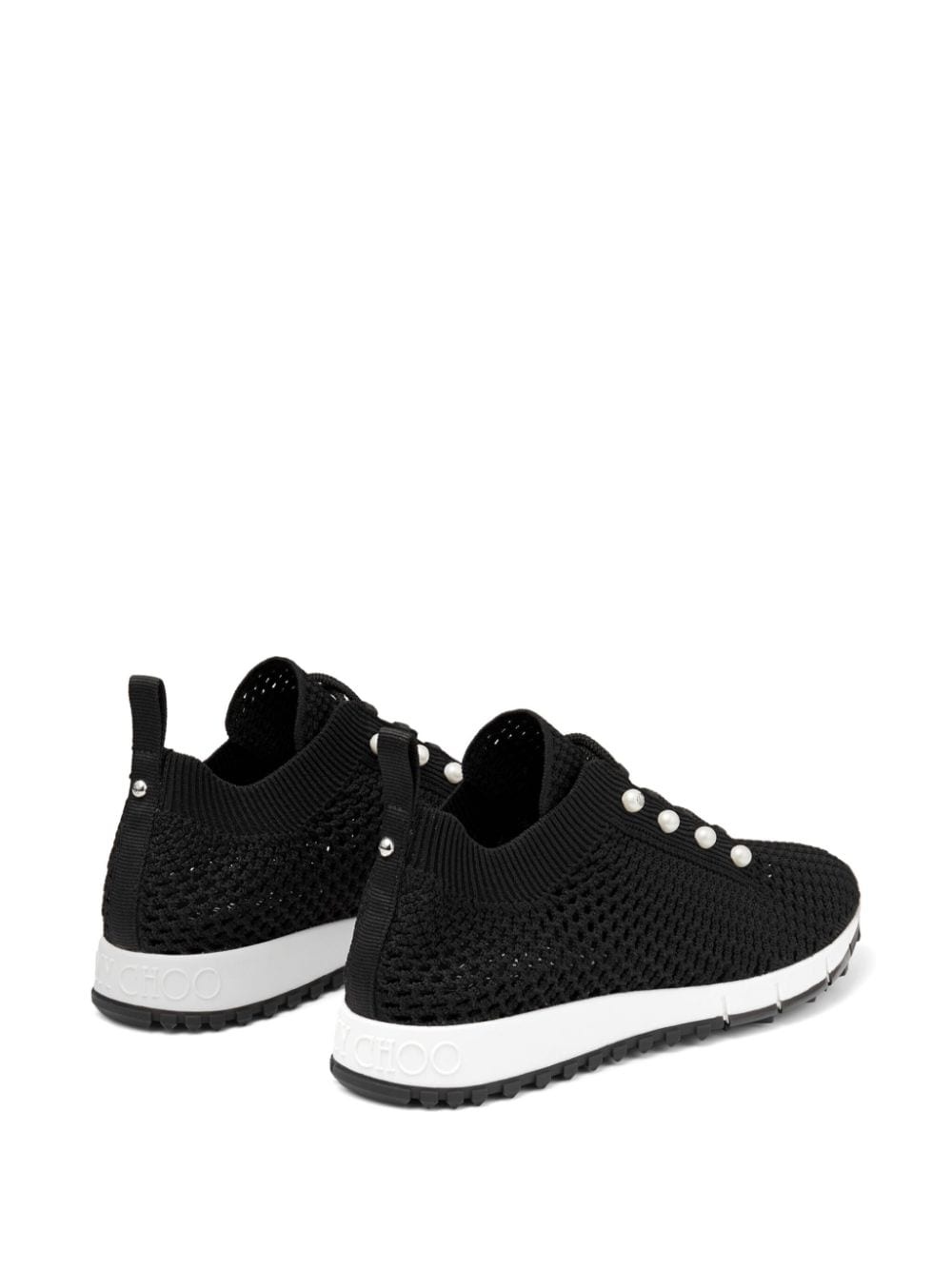 Veles pearl-embellished sneakers - 2