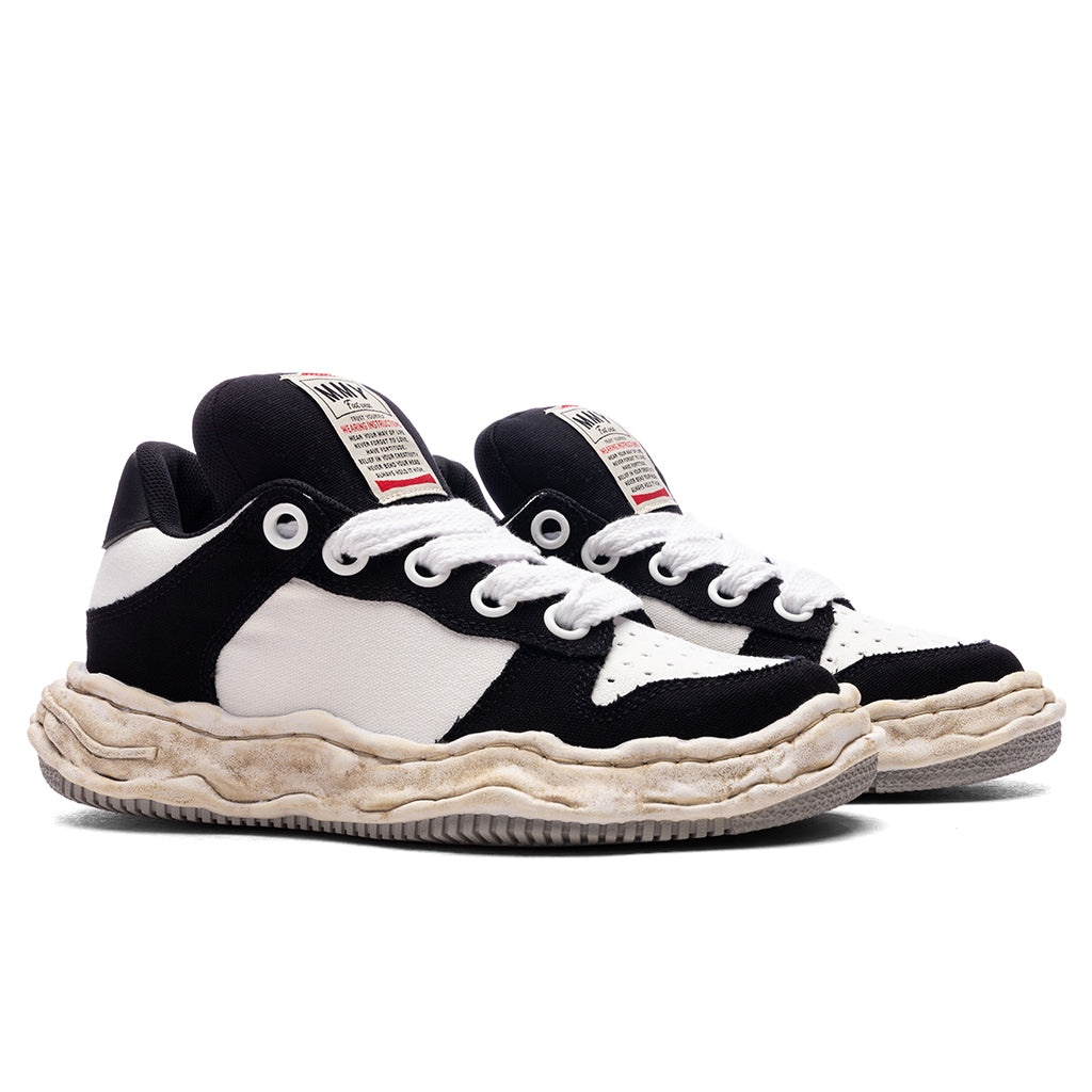 WAYNE PUFFER LOW OG SOLE - BLACK/WHITE - 2