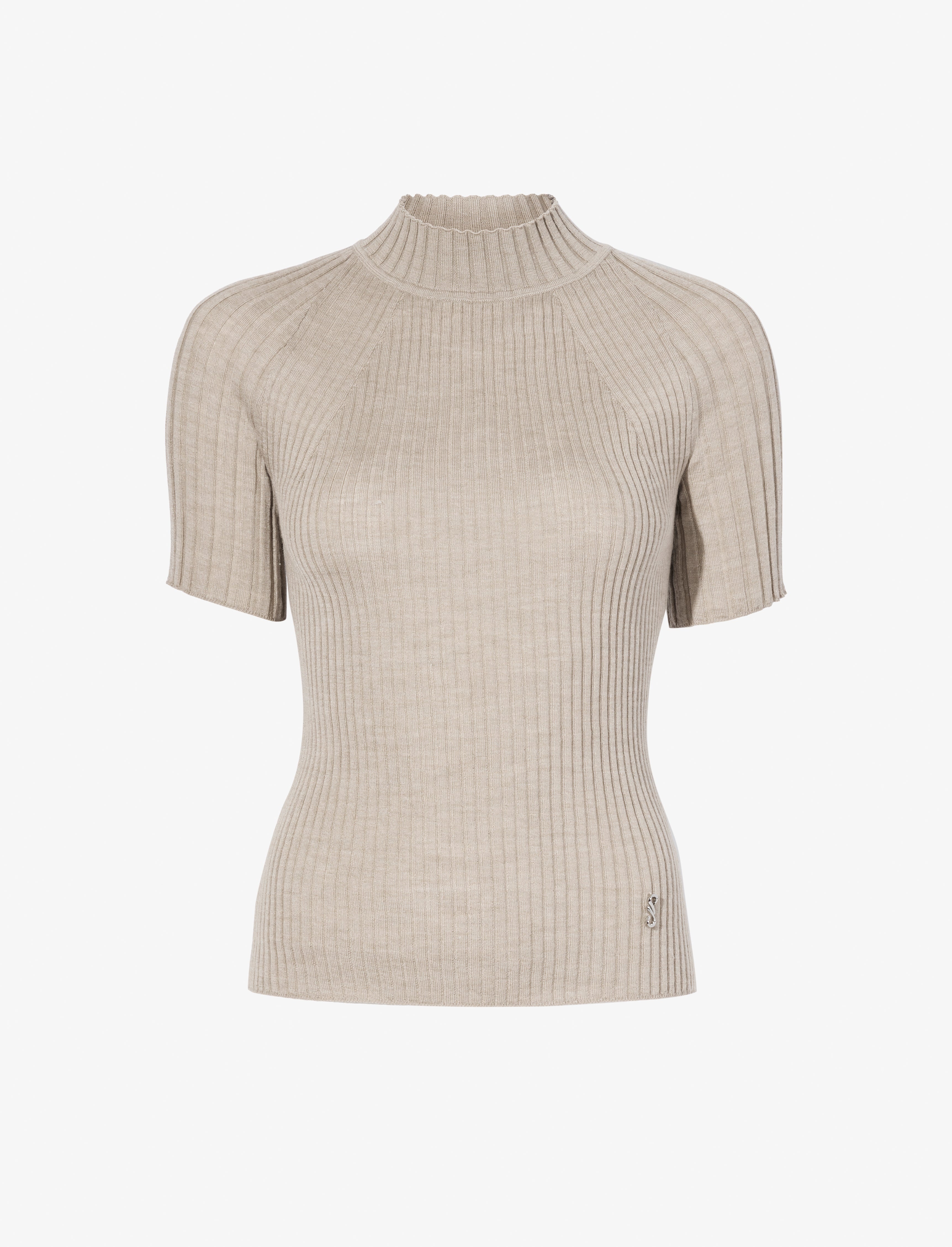 Jaden Top in Superfine Merino Silk - 1