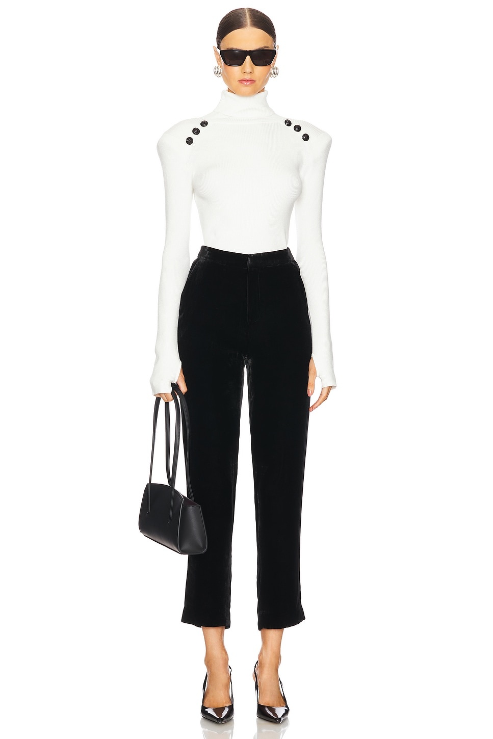 Rebel Velvet Trouser - 5