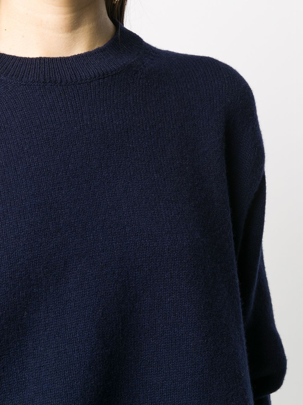 relaxed-fit crew-neck jumper - 5