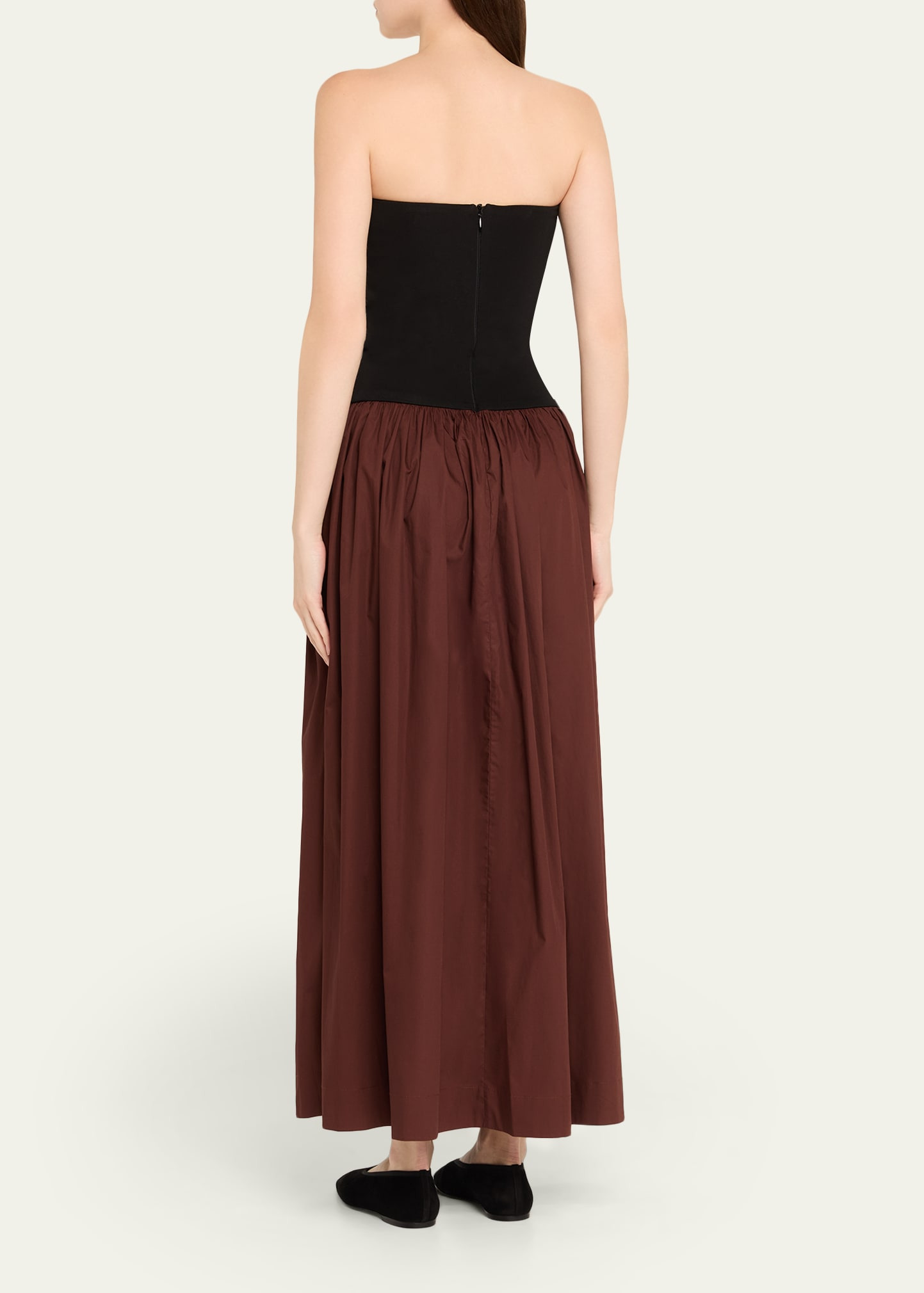 Strapless Knit Cotton Dress - 3