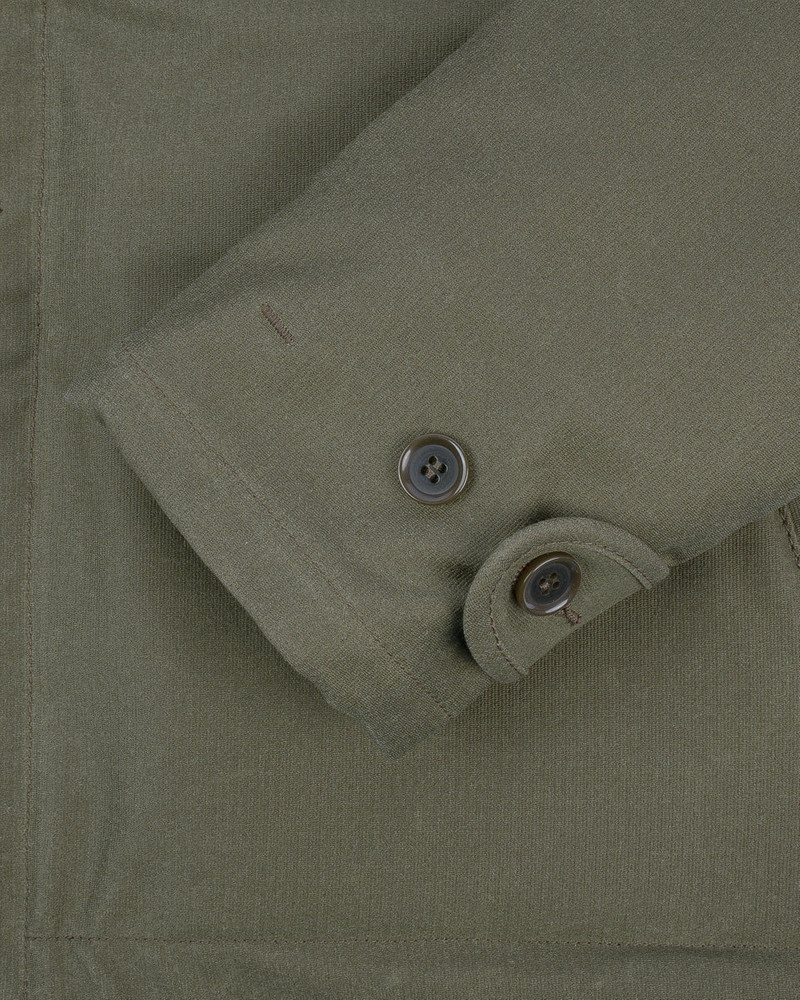 OILED WHIPCORD N1 DECK JACKET - ARMY GREEN 11