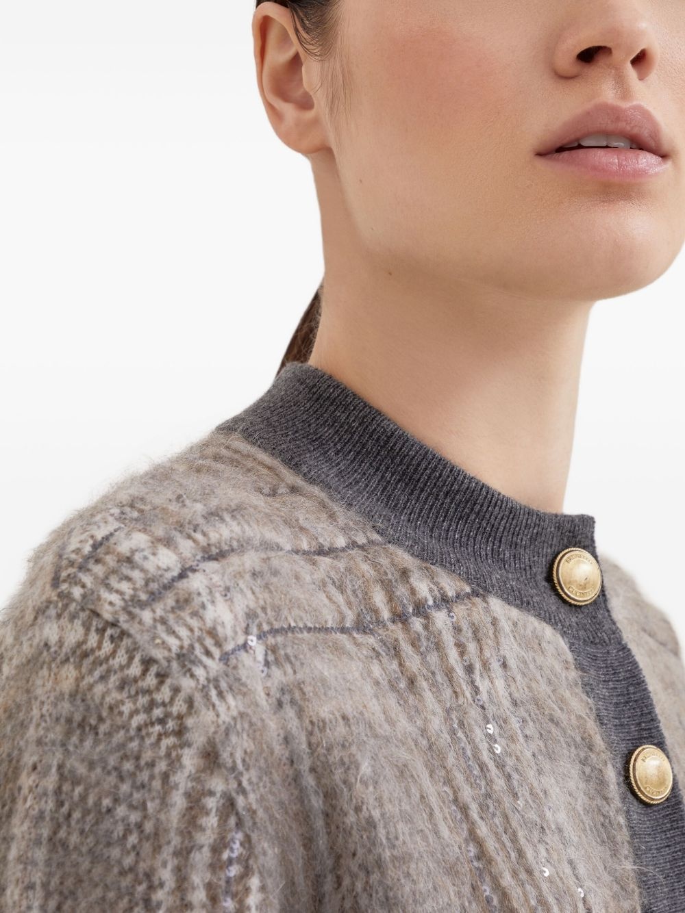 jacquard cardigan - 5