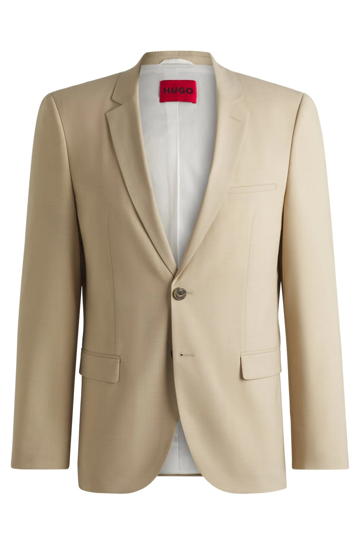 EXTRA-SLIM-FIT BLAZER IN MOHAIR-LOOK DOBBY - 1