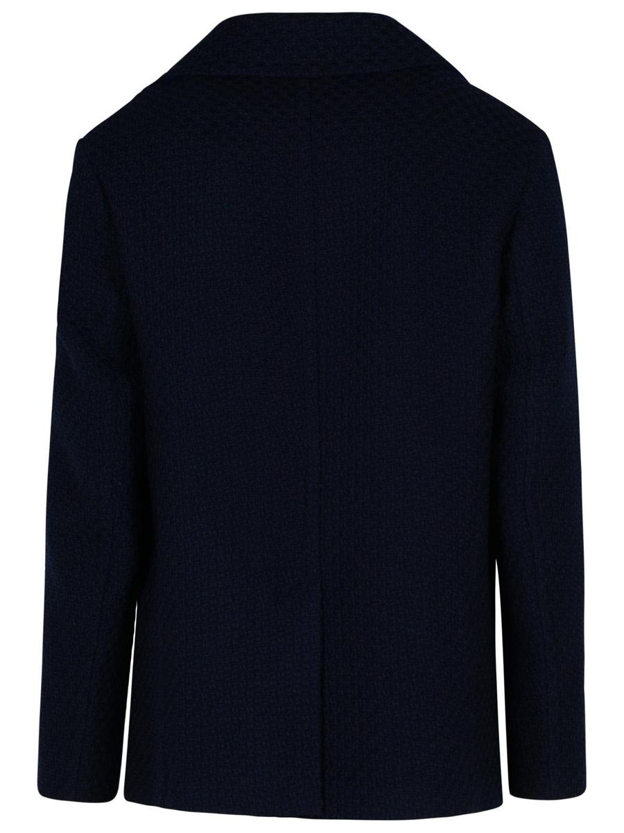 Etro 'Pea' Blue Wool Jacket - 3