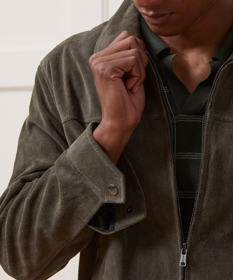 Italian Suede Grant Jacket 4