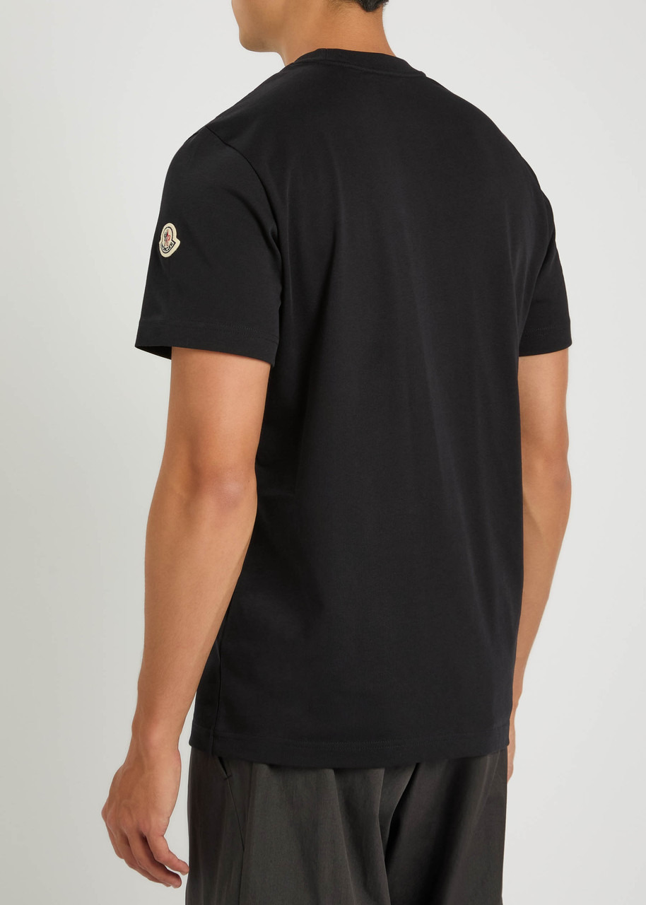 Moncler Logo-appliqué Cotton T-shirt - 3