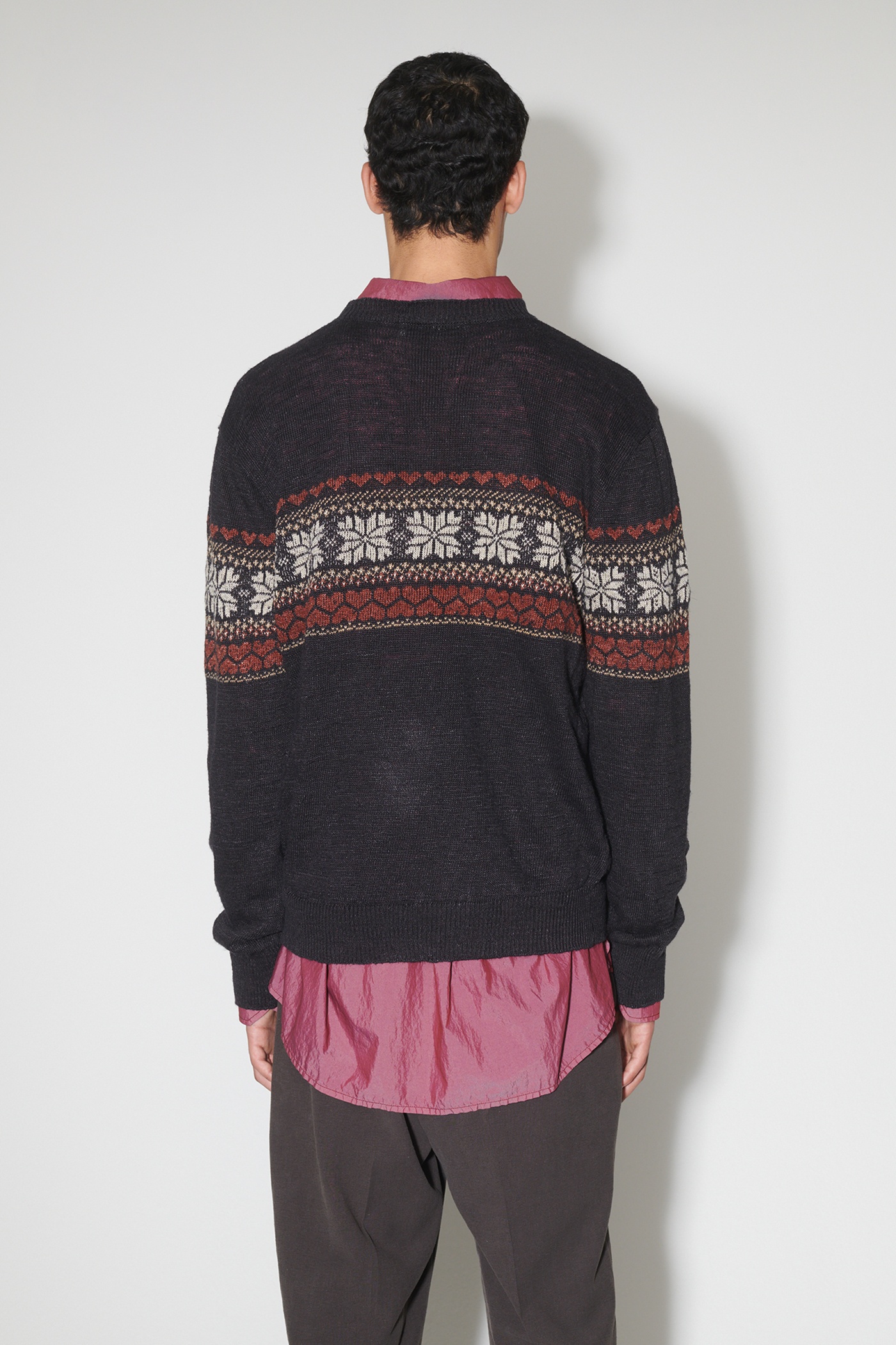 Base Roundneck Dusk Fairisle Hemp - 5