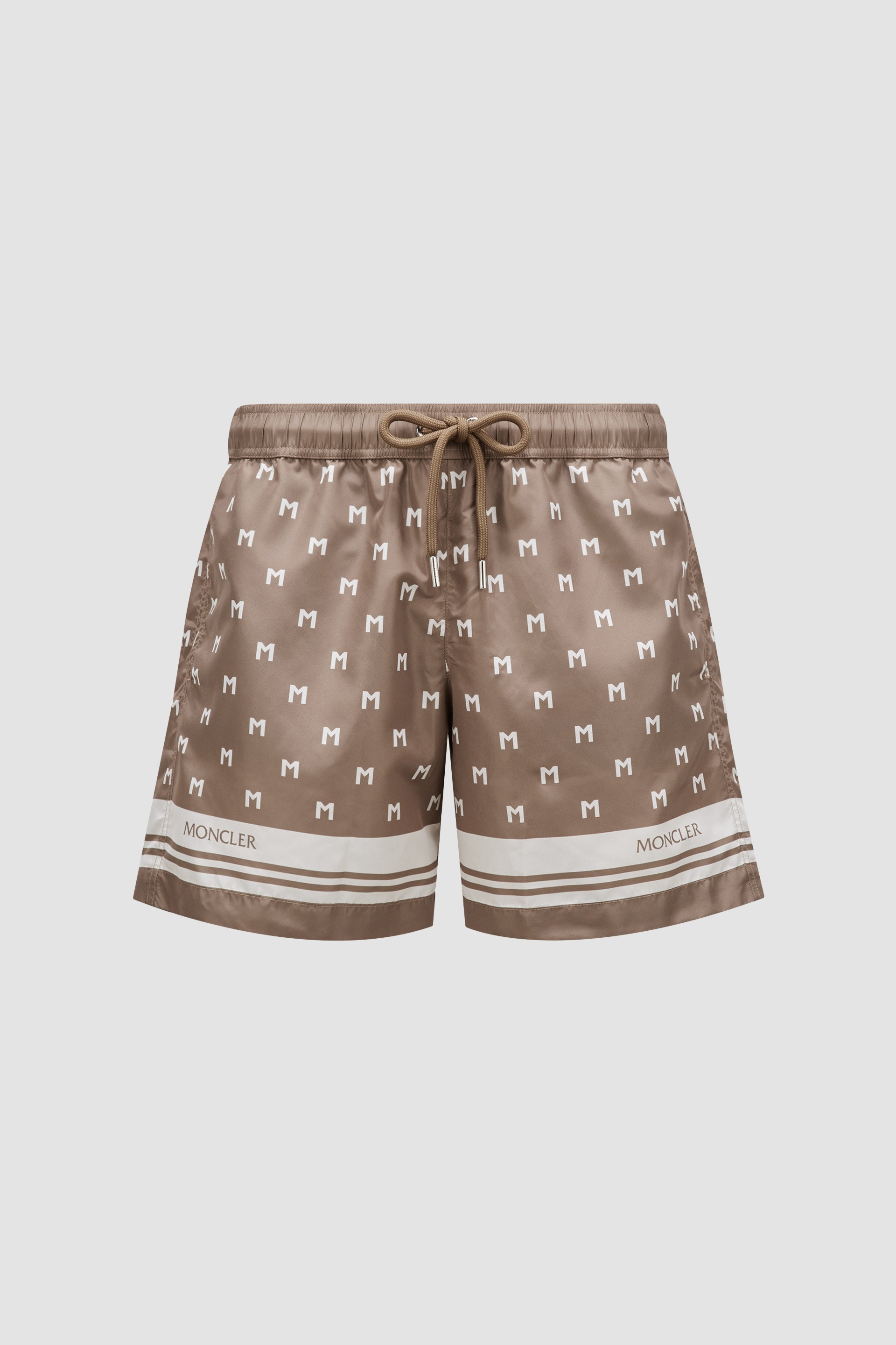 Monogram Print Swim Shorts - 1