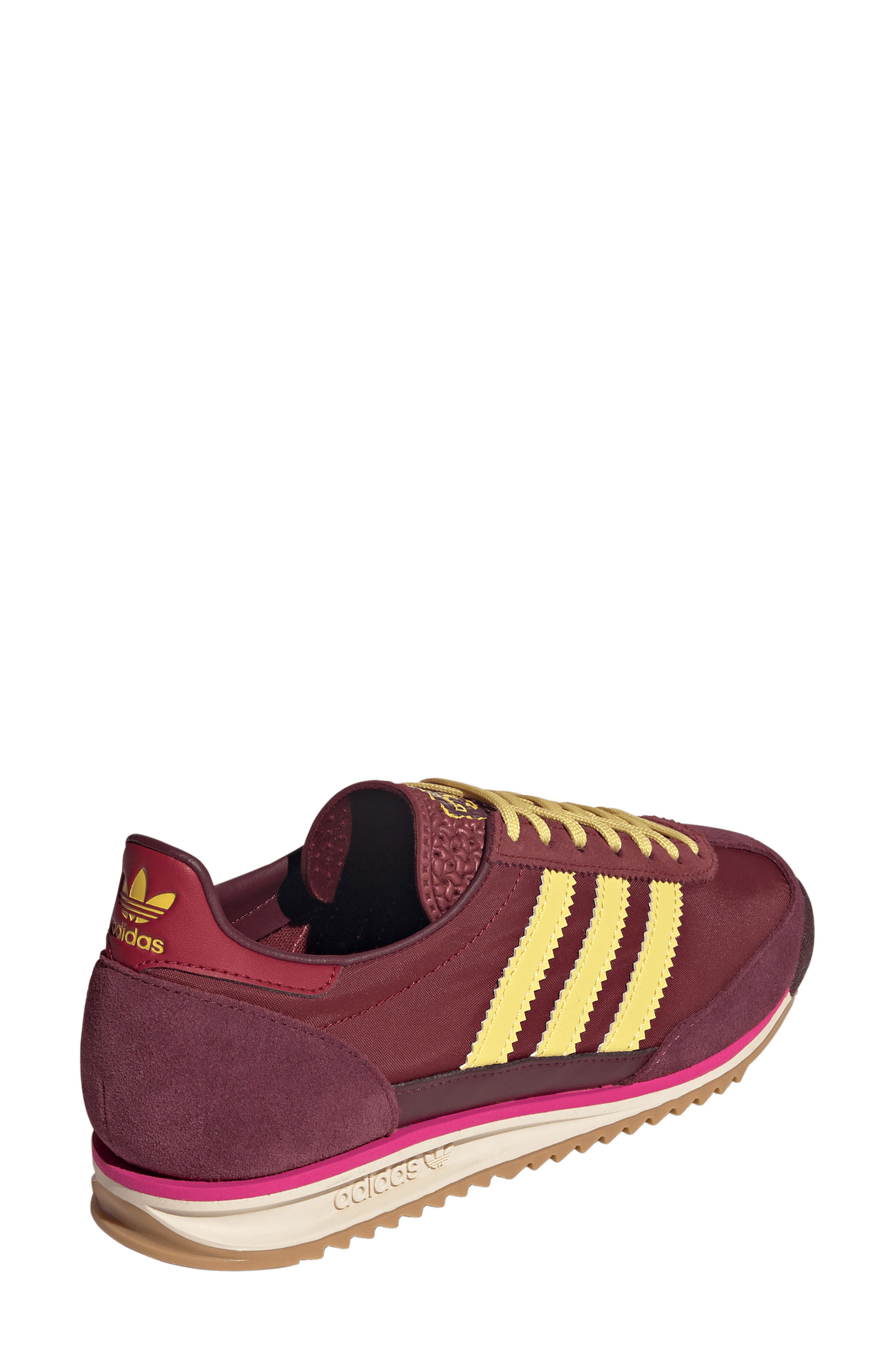 adidas SL 72 Sneaker in Noble Maroon/Maroon/Yellow at Nordstrom - 2