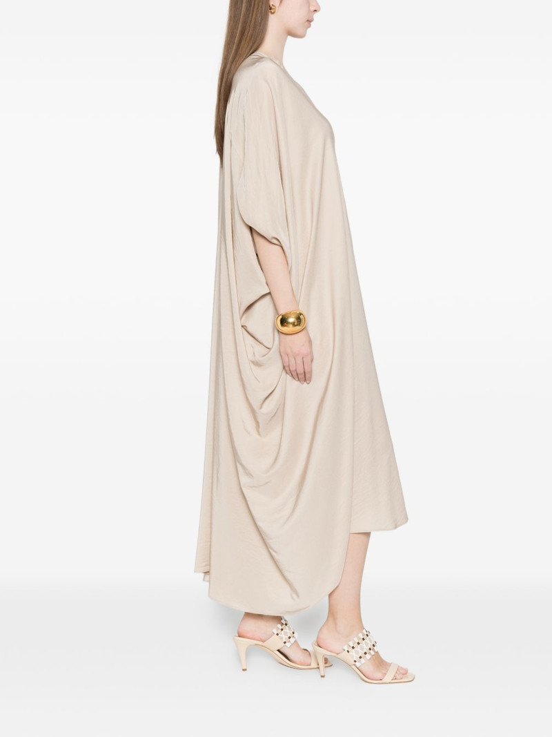 ELEH button V-neck dress outlook