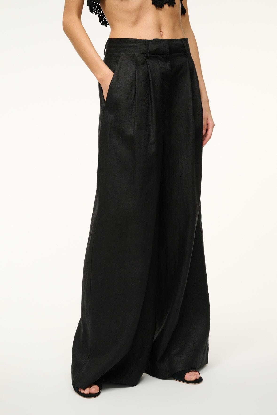 STAUD SASHA PANT BLACK - 3