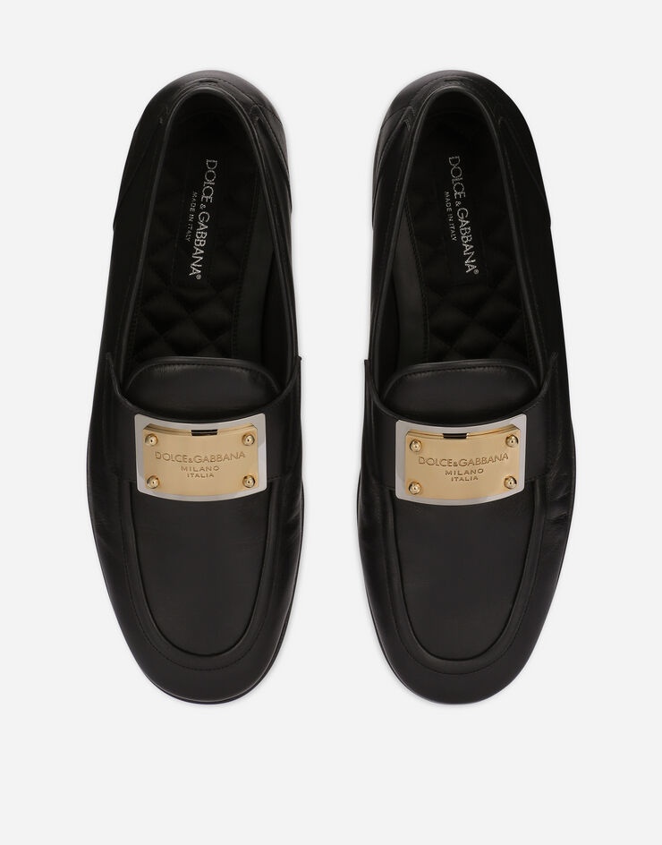 Calfskin loafers - 4