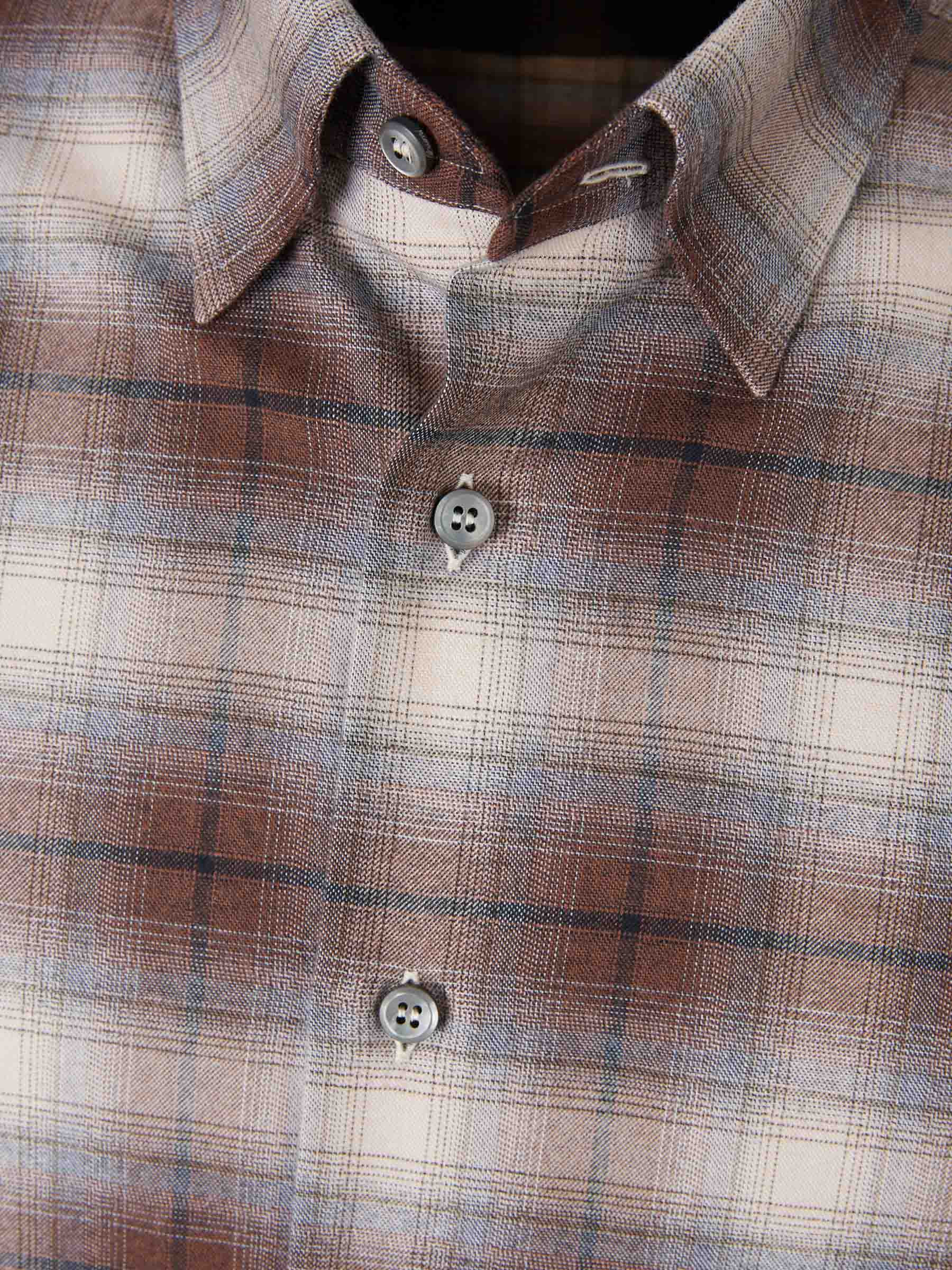 CHECKED COTTON SHIRT - 3