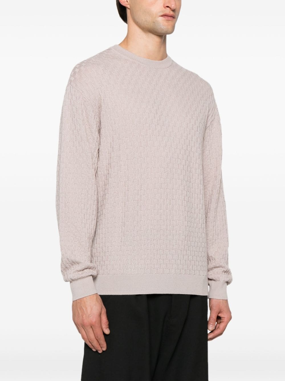 3D-knit sweater - 3