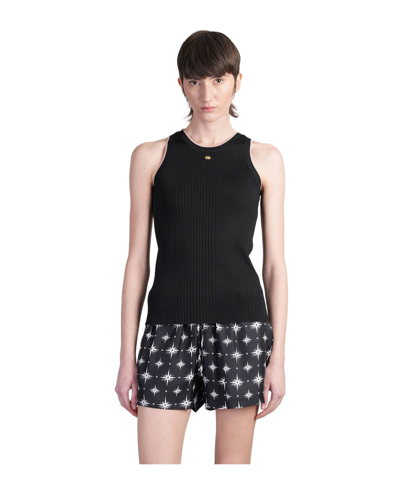 Topwear In Black Viscose - 1